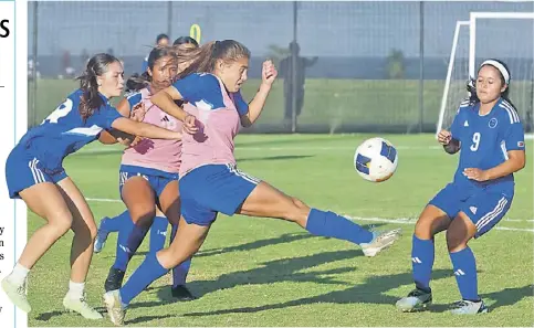  ?? PHOTOGRAPH COURTESY OF PFF ?? THE national women’s team is optimistic over its chances in the ongoing AFC U17 Women’s Asian Cup in Bali.