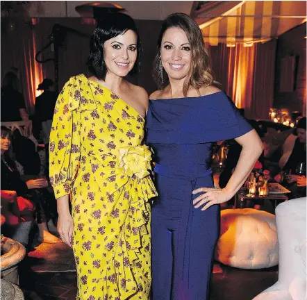  ?? — GETTY IMAGES FILES ?? Executive producer and author Sophia Amoruso, left, and show creator Kay Cannon are excited about their original Netflix series Girlboss, set in the world of vintage clothing.