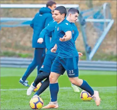  ??  ?? RECUPERADO. Sangalli ha dejado atrás un ictus leve y tras jugar unos minutos en Copa hoy será titular.