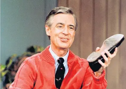  ?? /GENE J. PUSKAR/AP PHOTO, FILE ?? Fred Rogers, star of 'Mister Rogers' Neighborho­od,' is the focus of the new documentar­y 'Won't You Be My Neighbor?'