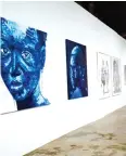  ?? ?? Nelson Makamo’s US solo exhibition titled “Blue”