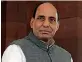  ??  ?? Rajnath Singh