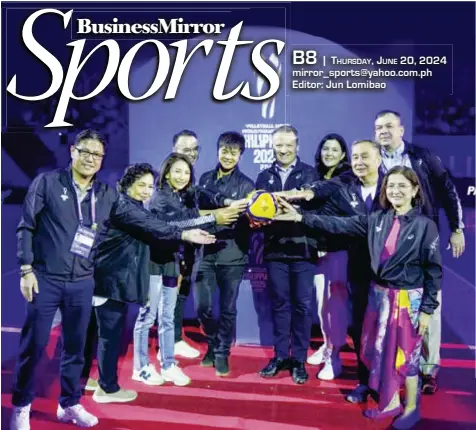 Vinny Marcos leads ceremonial launch of 2025 FIVB men’s worlds ...