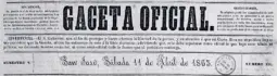  ?? ARCHIVO ?? La en 1863, anunciaba la forma en que trabajaría la prensa durante los días santos.
