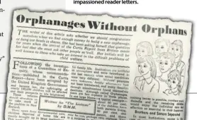  ??  ?? The 1948 Listener article that provoked impassione­d reader letters.