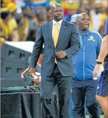  ?? Picture: GALLO IMAGES ?? OVERCOMING PRESSURE: Kaizer Chiefs coach Steve Komphela is beating the critics
