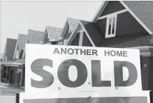  ?? SEAN KILPATRICK THE CANADIAN PRESS ?? Economist Sal Guatieri said the housing market continues to stabilize after getting dinged by tougher mortgage rules earlier this year.