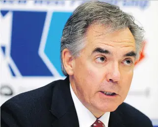  ?? PRESS FILES
MICHAEL BELL/ THE CANADIAN ?? Alberta Premier Jim Prentice has called Energy East a “nation-building” project.