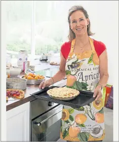  ?? COURTESY OF LISA PRINCE NEWMAN ?? Lisa Prince Newman, of Mill Valley, has written a cookbook that celebrates apricots and her childhood memories growing up in the Santa Clara Valley.