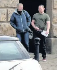  ?? ?? Adrian Joyce, 27, formerly of Grangemoor, Runcorn, was handed a six-month suspended sentence for five counts of indecent exposure