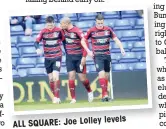  ??  ?? levels ALL SQUARE: Joe Lolley