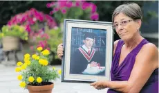  ??  ?? Marilyn Dowsett credits Royal Columbian Hospital for helping her after her son’s death.