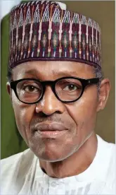  ??  ?? Buhari…simply not interested