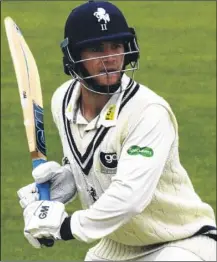  ?? Picture: Chris Davey FM4748656 ?? Sean Dickson’s 142 against the West Indies was his fourth First-class century