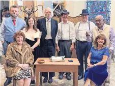  ?? ?? Murder mystery An Englishman in New York will be performed at Blairgowri­e Town Hall on Sunday, August 14