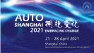  ??  ?? Messebanne­r Auto Shanghai 2021