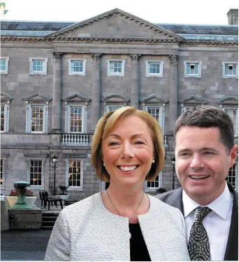  ??  ?? Minister Regina Doherty pledged ‘nobody will be left behind’ in Paschal Donohoe’s Budget today