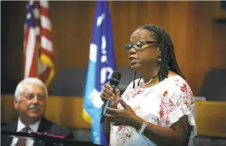  ?? STAFF FILE ?? State Sen. Mamie Locke, a Democrat representi­ng parts of York County, Hampton, Newport News and Portsmouth, said critical race theory is “not in the curriculum of any public school in the commonweal­th of Virginia.”