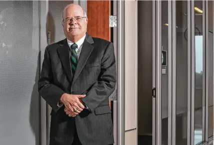  ?? Steve Gonzales / Houston Chronicle ?? Dr. Spencer Berthelsen says that despite the challenges, “there has never been a better time to enter medicine than now.”