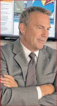  ??  ?? Kevin Costner is on form in Draft Day