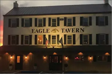  ?? PHOTO COURTESY OF EAGLE TAVERN & TAPROOM ?? Eagle Tavern & Taproom chronicles a spirited history dating back to 1727.