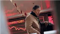  ?? AP ?? The shanghai Composite index dropped on Thursday. —
