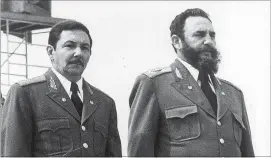  ?? [ Reuters ] ?? Unzertrenn­lich: Raul´ Castro (l.) und sein Bruder Fidel bestimmten seit 1959 die Geschicke in Kuba.