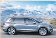  ??  ?? Der VW Tiguan Allspace ist ein Raumriese unter den SUVs.