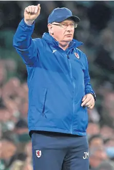  ?? ?? Raith Rovers manager John McGlynn.