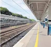  ??  ?? Gazza was detained at Durham station