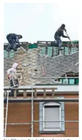  ?? FOTO BELGA ?? Jaarlijks zouden in Vlaanderen zo’n 70.000 woningen grondig gerenoveer­d moeten worden.