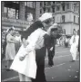  ?? AP/U.S. Navy/ VICTOR JORGENSEN ?? George Mendonsa, the ecstatic sailor shown kissing a woman in Times Square to celebrate the end of World War II, has died at the age of 95.