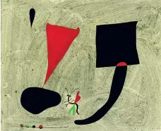  ??  ?? Suggestion­e «Nature morte au papillon», 1935 ® Fundação de Serralves, Porto, ® Successió Miró by SIAE 2018