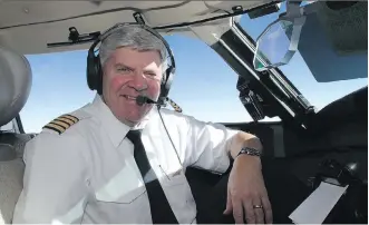  ?? MOUNT ROYAL UNIVERSITY ?? Mount Royal University flight instructor Reynold “Reyn” Johnson was a longtime commercial pilot, who joined the school’s aviation program last year. He died Feb. 13 when the plan he was in with fellow instructor Jeff Bird crashed 100 kilometres...