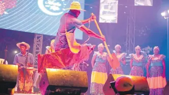  ?? ARCHIVO/ ÓSCAR BERROCAL ?? En Necoclí (Urabá), se celebra el Festival Internacio­nal del Bullerengu­e, uno de los más importante­s.