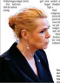  ?? ?? Danmarksde­mokraterne­s Inger Støjberg (AE). Arkivfoto