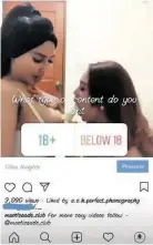  ?? INSTA ?? Pornografi­e ist auf Insta verbreitet.