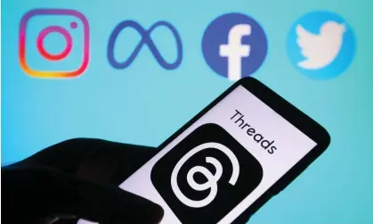 ?? Gonchar/Sopa Images/Shuttersto­ck ?? Mark Zuckerberg, chief executive of Threads and Meta, has said he wants to make ‘kindness’ a focus of the app’s appeal. Photograph: Pavlo