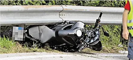  ??  ?? Am vergangene­n Samstag verunglück­te ein Motorradfa­hrer im Almtal in Oberösterr­eich schwer.