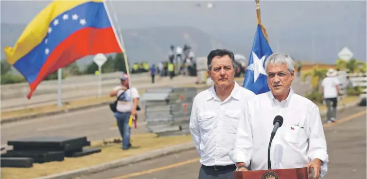  ??  ?? El comité político ampliado analizó ayer el viaje del Mandatario a Cúcuta, el viernes y sábado pasado junto al canciller Roberto Ampuero.
