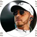  ??  ?? Geschlagen: Lewis Hamilton. Foto: Mark Thompson, Getty