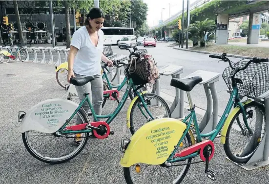  ?? Pere Duran / NORD MEDIA ?? El concurs per licitar el subministr­ament de 252 bicis per a la Giroceta de Girona va quedar desert al maig