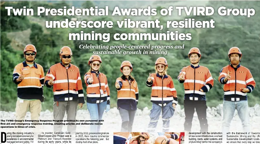 Twin Presidenti­al Awards of TVIRD Group underscore vibrant, resilient ...