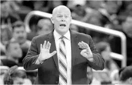  ?? JOHN RAOUX/AP ?? Magic coach Steve Clifford has watched his team’s defense continue to slide the past few weeks. Orlando has allowed an average of 115 points in its past three games, going 1-2 in that stretch.