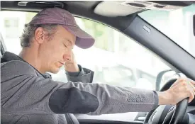  ??  ?? Consider attending an advanced driving course, left, to become a safer driver. Above: Don’t take the risk of driving drowsy. Rather pull over for a short rest.