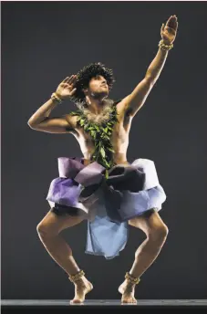  ?? RJ Muna ?? Clockwise from above: Ryan Fuimaono of Na Lei Hulu I Ka Wekiu, featured at the 2017 San Francisco Ethnic Dance Festival; kathak dancer Antonia Minnecola; Aisan Hoss of Ballet Afsaneh.