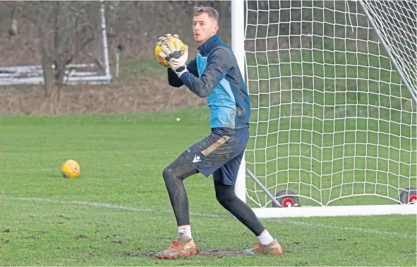  ??  ?? Celtic goalkeeper Conor Hazard, who was at Dundee on an emergency loan earlier in the term, has re-joined the Dee until the end of the season.