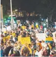  ??  ?? Portland protests ramp up in the face of a police blitz.