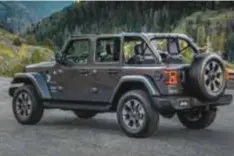  ?? |JEEP ?? Fuerte, líneas rectas y genética Jeep, es decir, rudo y bien hecho para cualquier tipo de manejo.