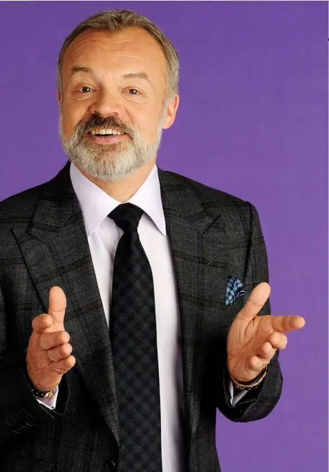  ??  ?? For Graham Norton, being on television is just a job — his celebrity is something that potential suitors have to deal with for themselves